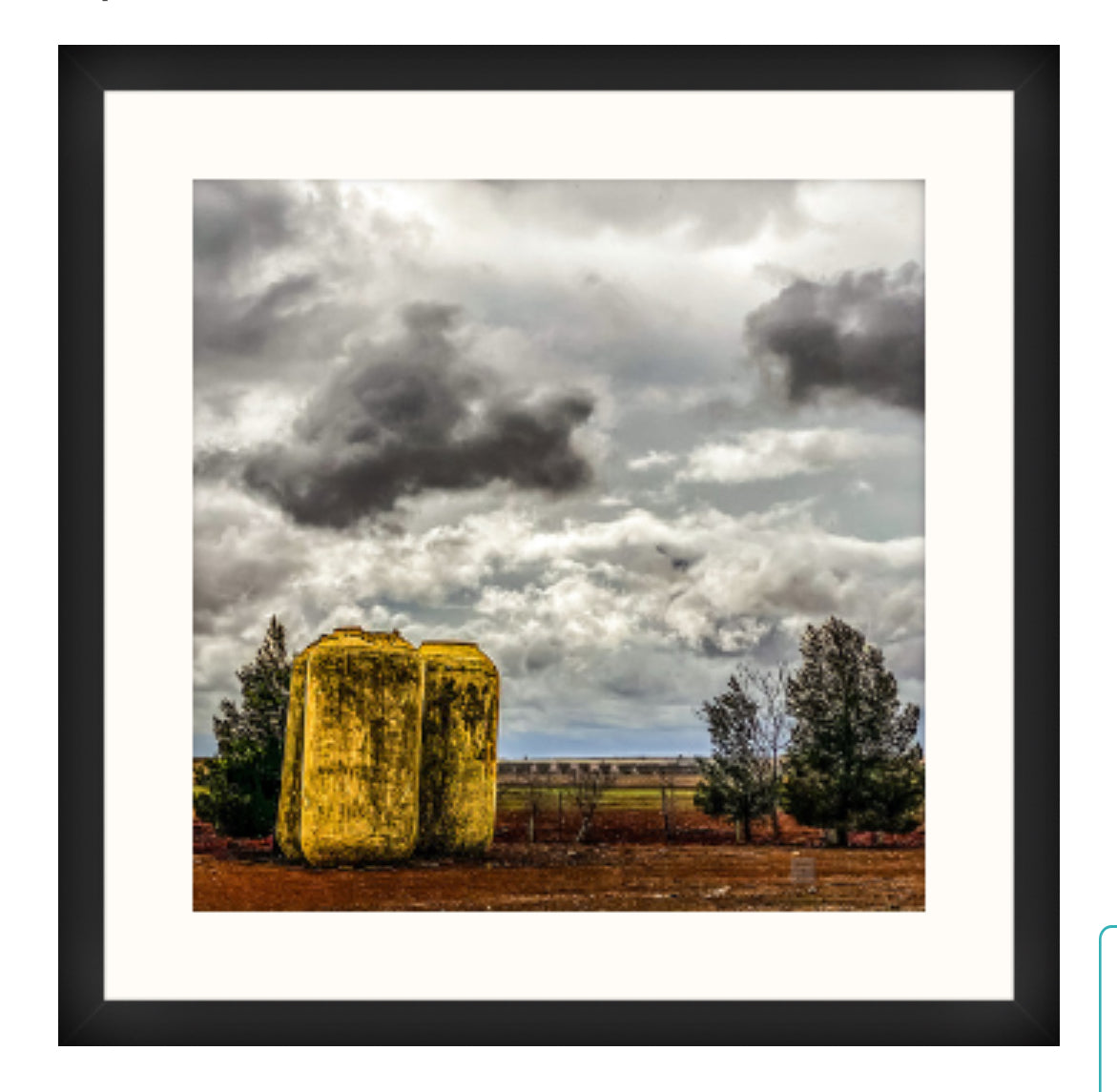 El Olvido Bajo La Tormenta (1) (Enmarcado Basic)