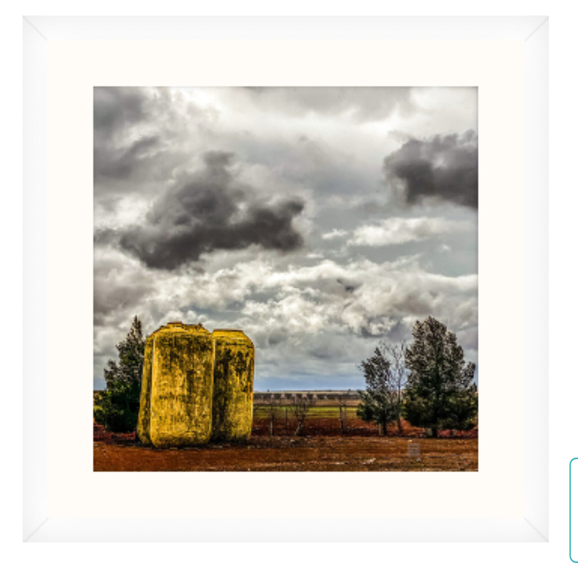 El Olvido Bajo La Tormenta (1) (Enmarcado Basic)