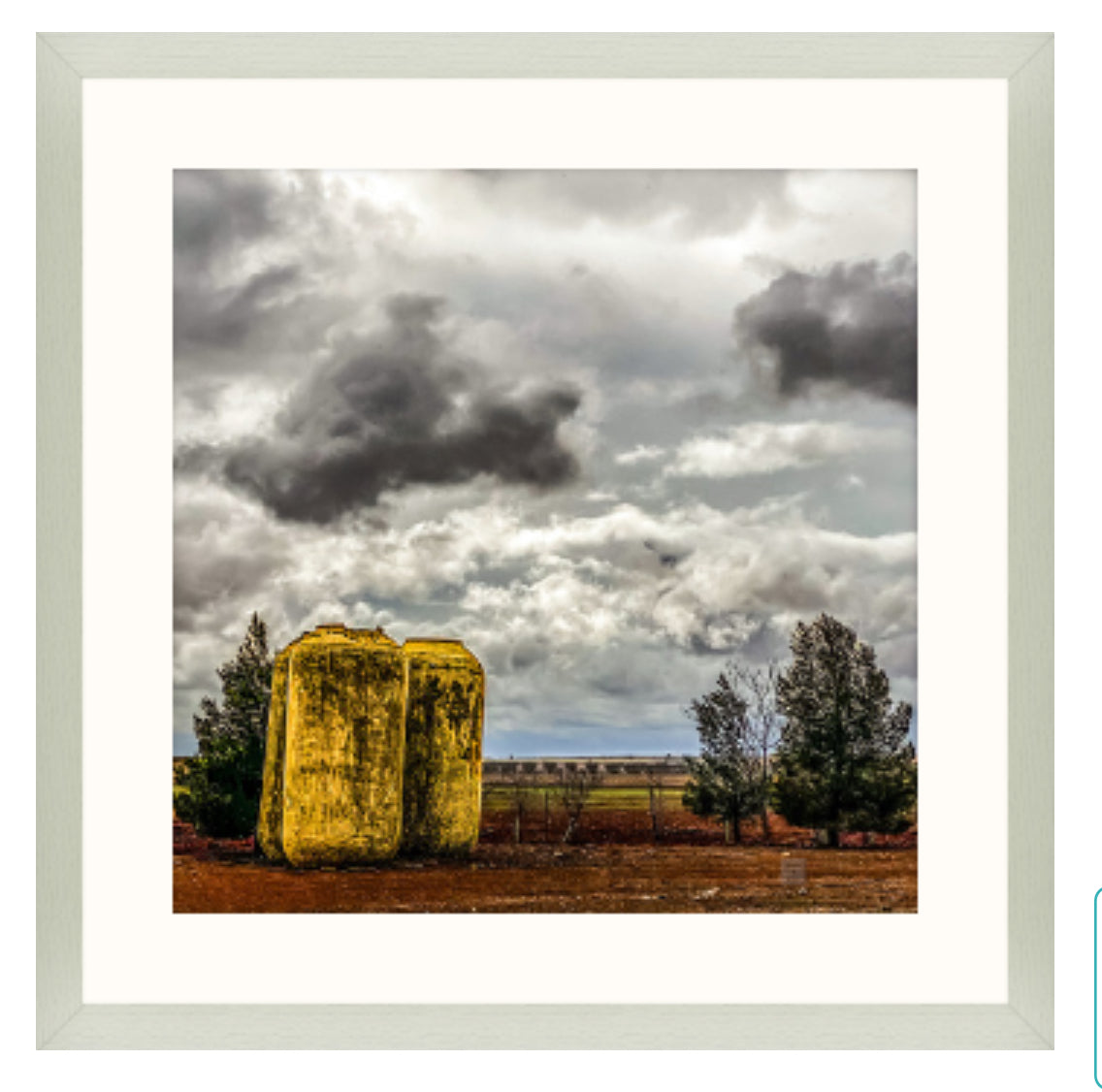 El Olvido Bajo La Tormenta (1) (Enmarcado Basic)