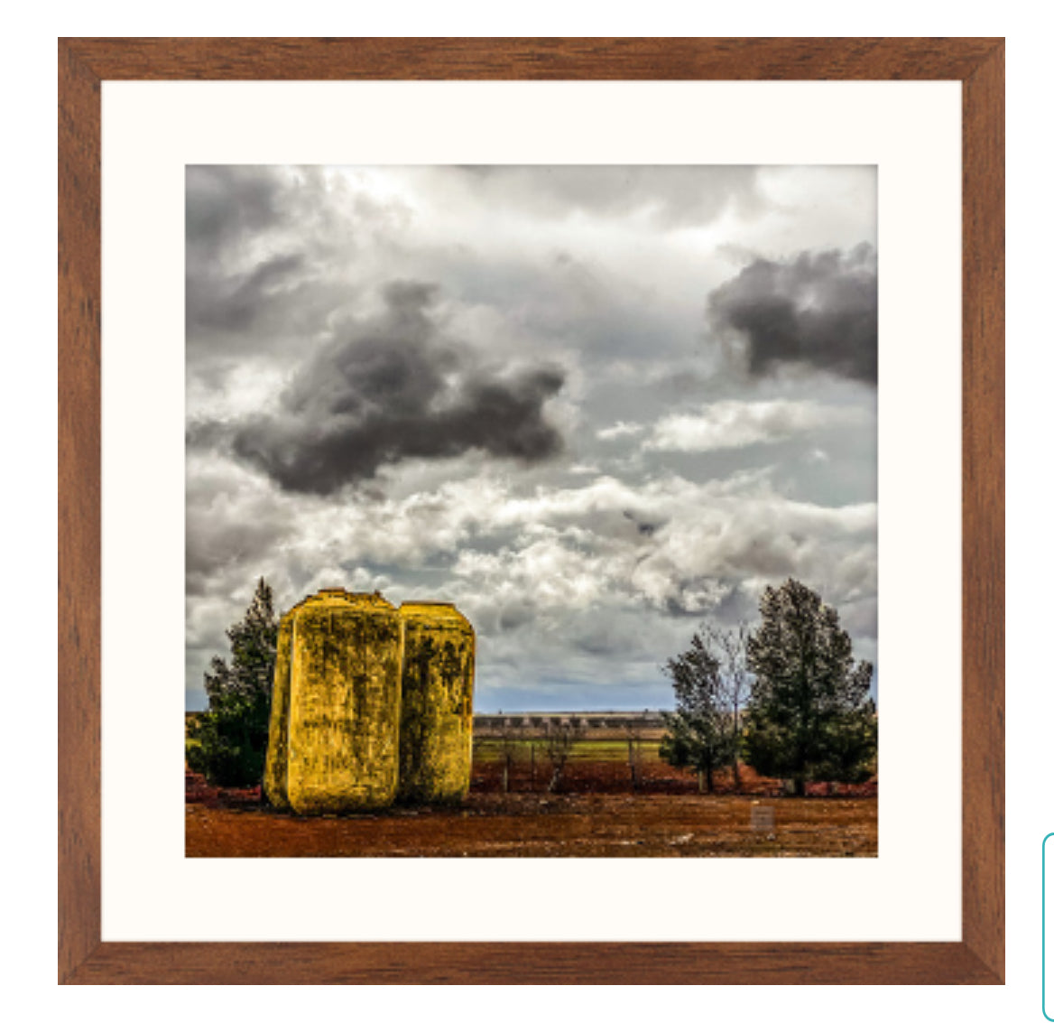 El Olvido Bajo La Tormenta (1) (Enmarcado Basic)