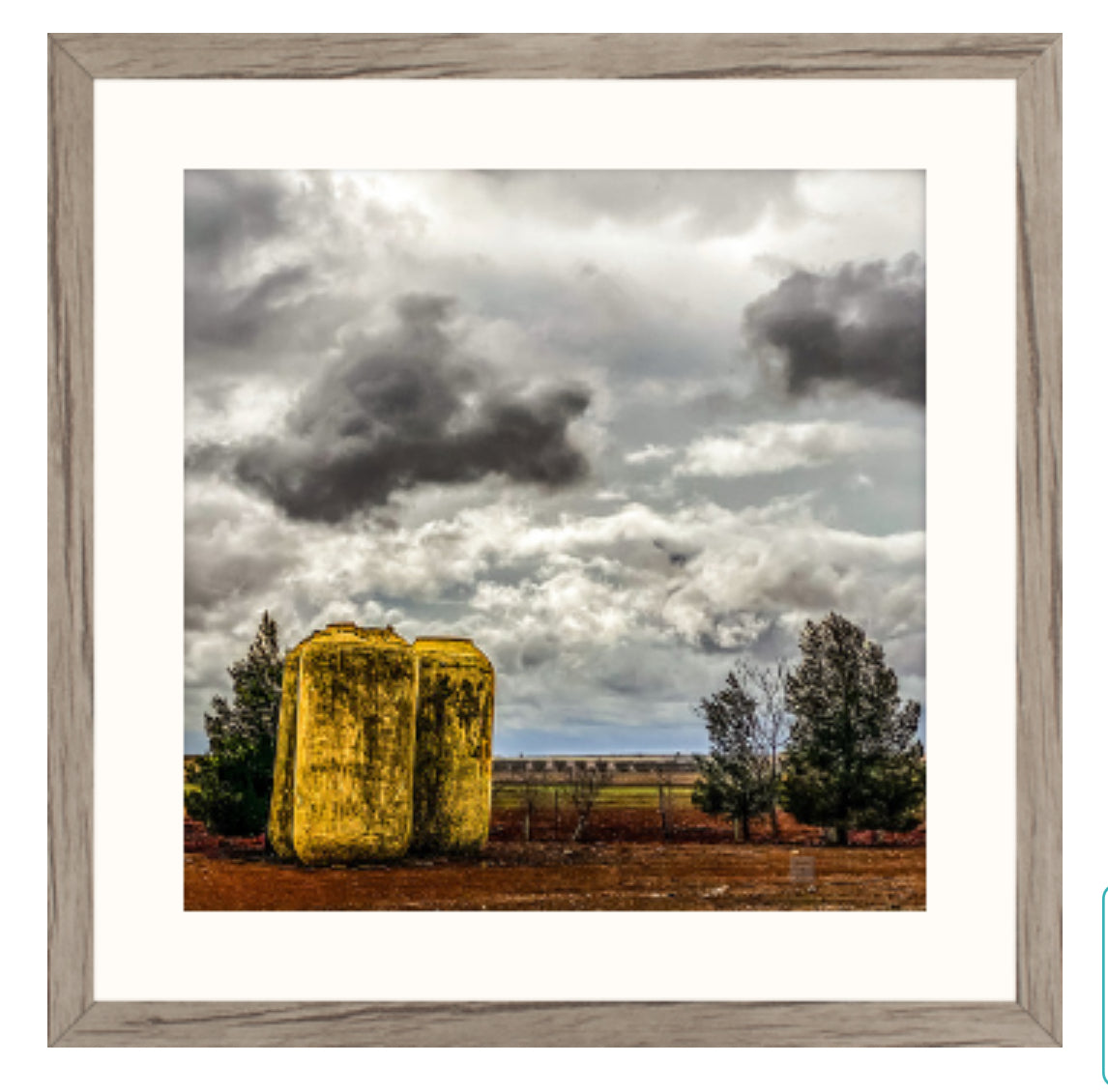 El Olvido Bajo La Tormenta (1) (Enmarcado Basic)
